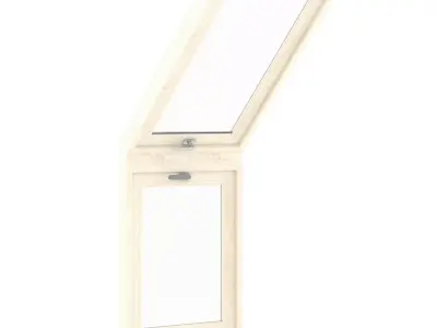 Roof Window 660mm x 1740mm 3D model