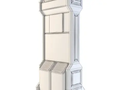 Space Station Screens 3D model