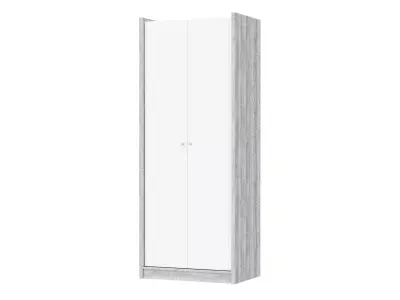2-Door Modern Wardrobe 3D model