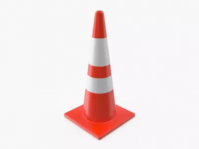 Road Cone 3D model