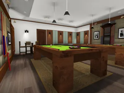 HOTEL STRAWBERRY PARK  3D model