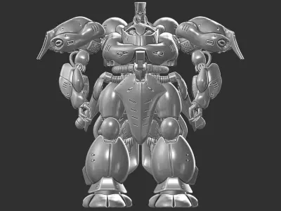 Jaguar Mobile Suit Kondo Fan Art Edition 3D print model