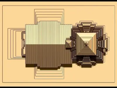 KEDARNATH TEMPLE 3D print model