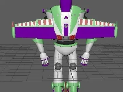 BuzzLightYear buzz lightyear from toy story Low-poly 3D model