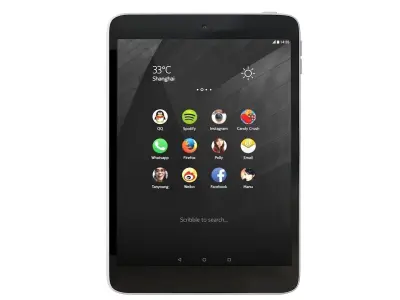 Nokia N1 Natural Aluminum 3D model