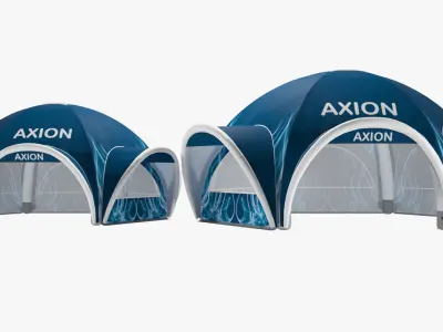 Tents Spider inflatable Axion 3D model