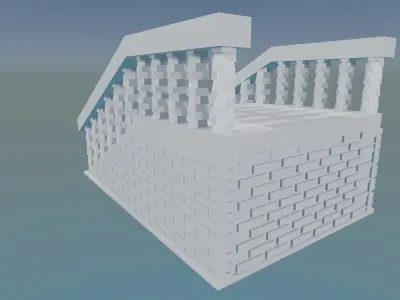 Minimalist Staircase Interior Design 3D print model