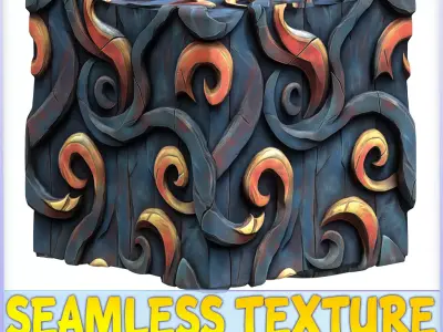 Stylized Ornaments Seamless Texture Texture