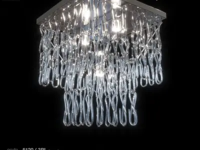 Chandelier medusa 5120 3D model