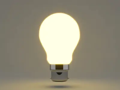 Bulb Model light 3D model
