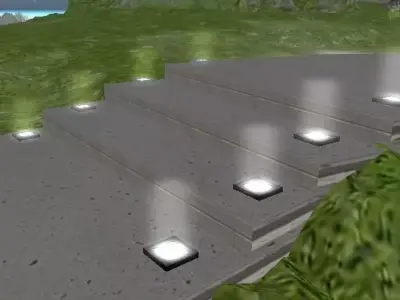 Spot light Free low-poly 3D model