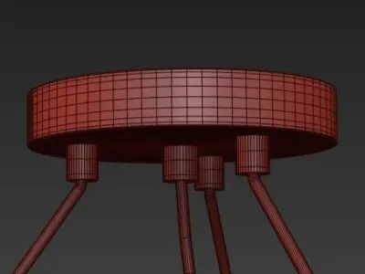 Saturno Not Baroncelli Suspension 3D model