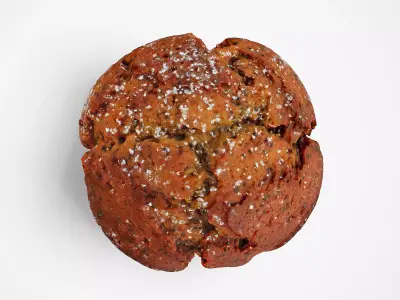 Muffin - Photorealistic Scan Low-poly 3D model