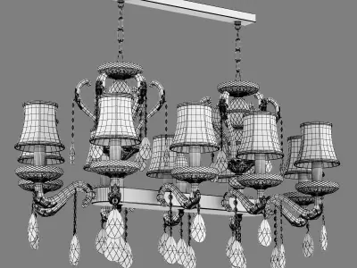 697112 Fastosita Osgona Chandelier 3D model
