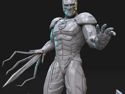 BATMAN - MURDER MACHINE 3D print model