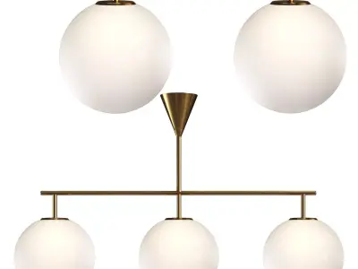 Ardsley-Linear-Chandelier 3D model