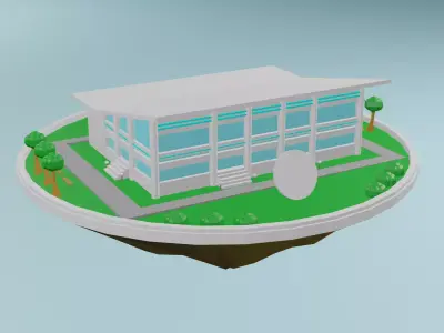 Mini Building 3D model