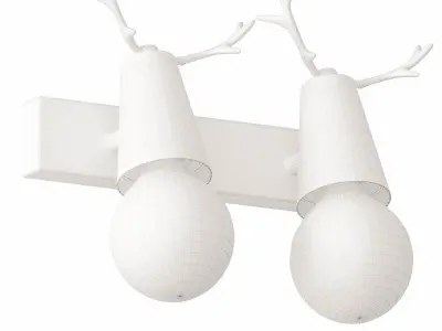 Lampatron DEER GOLD wall light 3D model