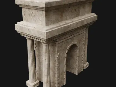  ANCIENT RUIN GREEK ROMAN TEMPLE MONUMENT STATUE COLUMN PACK 