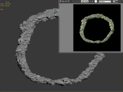 Shore - Stone 1101 3D model