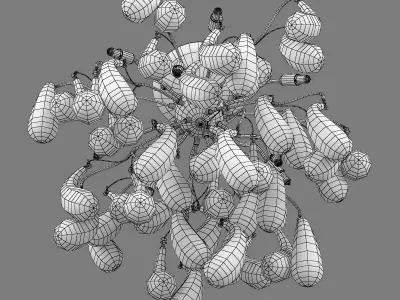 794094 Manica Lightstar Chandelier 3D model