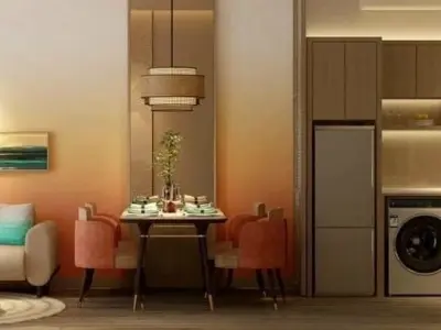 APARTMENT - TROPICAL FRONT BEACH STYLE 3D model