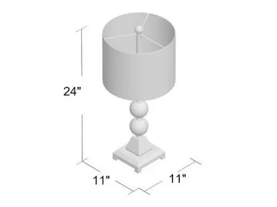 Table Lamp 3D model 112