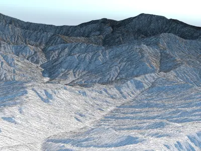 Mountain Landscape 2 3D model