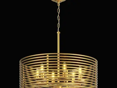 728 Zeta Lightstar Collection of Modern Lamps Circle  3D Model Pack