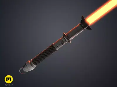 Baylan Skoll Lightsaber - Ahsoka 3D print model