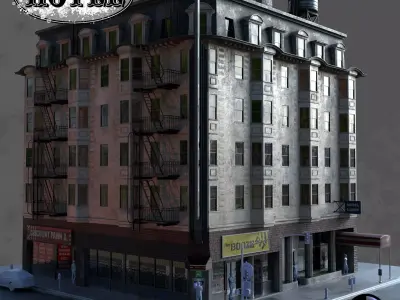 San Francisco Hotel 3D model
