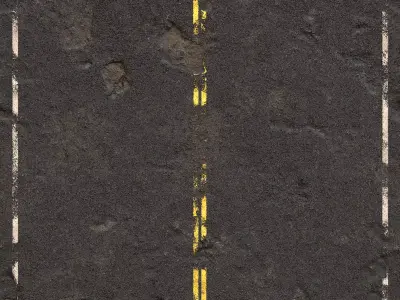 asphalt 17 png pbr seamless 4k Texture