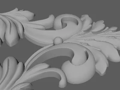 Decor for furniture 3D model 53