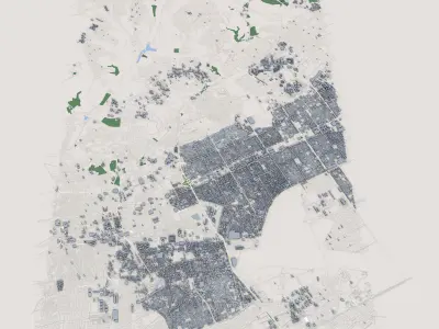 Riyadh City Saudi Arabia 3D model