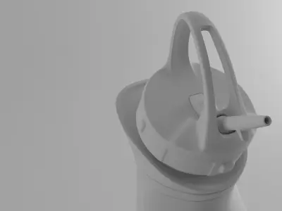 Sport Water Bottle 3D model shop