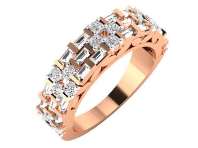  Mens Ring  Render 3dm STL MTL SLC JCD OBJ FBX Details 3D print model