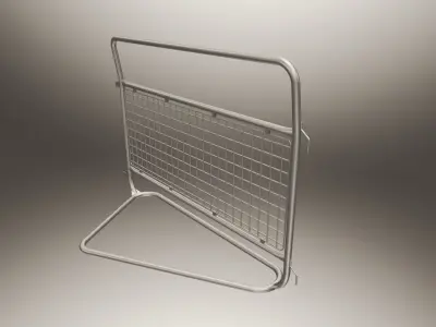 Met Crowd Barrier 3D model