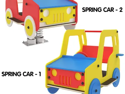 Spring rocking machines 2 3D model
