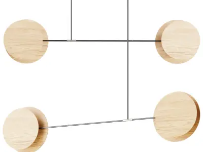 Pendant lamp N-MINIMAL 3D model