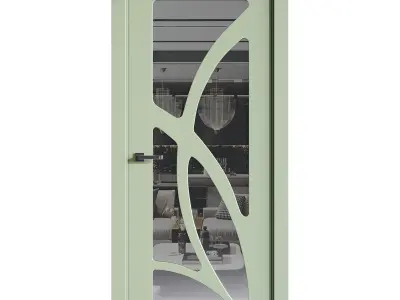 Modern entrance door 71 3D model