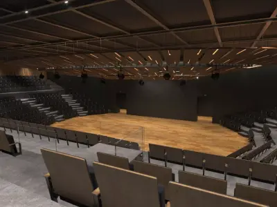 Theater or Concert Hall  3D model