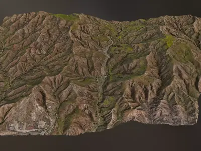 Landscape C - Scan 3D model