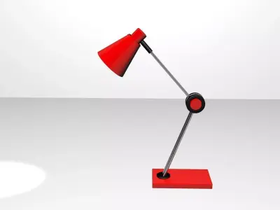 Table Lamp 3d Model Free Free low-poly 3D model