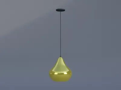 droplight Low-poly 3D model