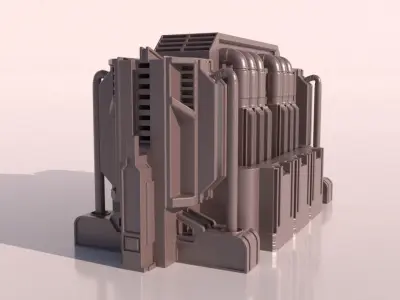 SCI-FI PROPS for 3Dprint 3D print model