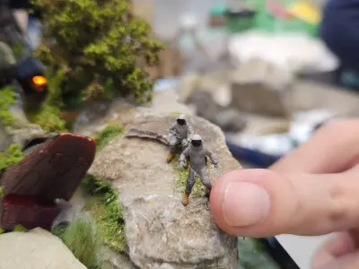 ASTRONAUT WORKING 3D print model