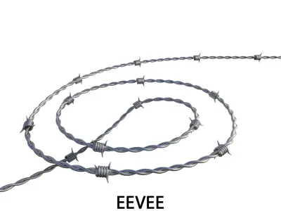 Barbed Wire  3D model