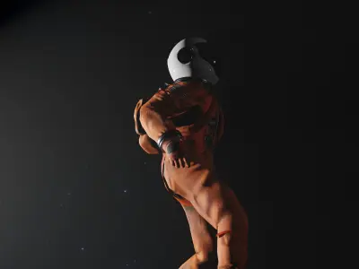 Astronaut Suit 3D model