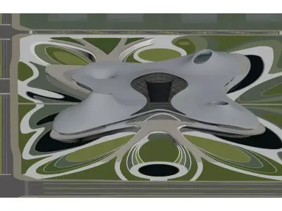 Streamlined Design 3D model