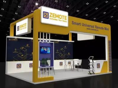 Booth designs 6x4  3D model